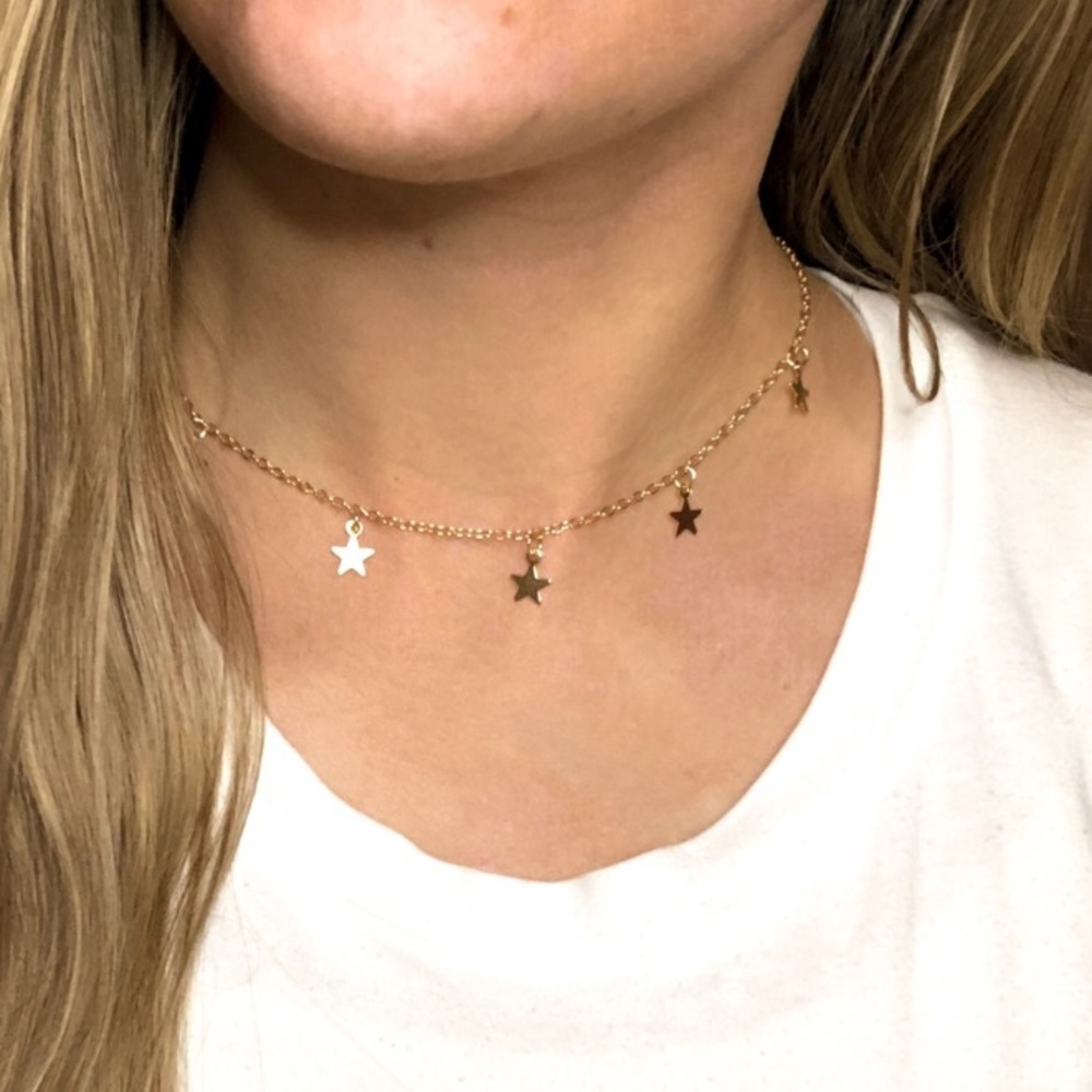 Star Choker Necklace - Picture 5 of 6